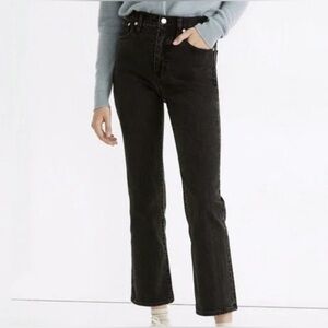 Madewell Petite Slim Demi-Boot Jeans in Barnsbury Wash